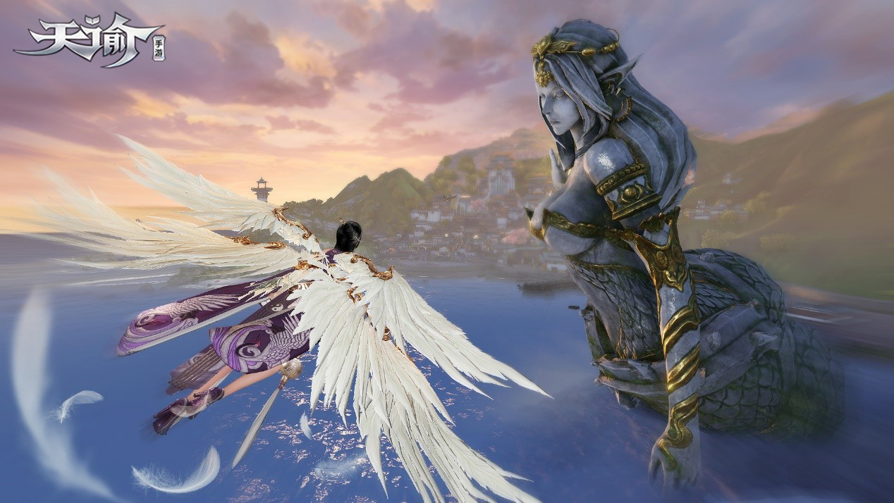 《天谕》手游：颜值技术双一流，在线展示星空魔法