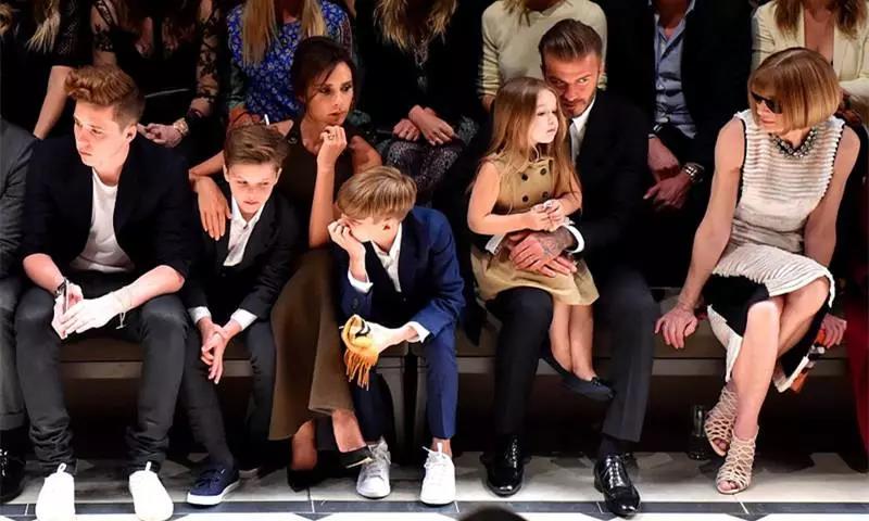 贝克汉姆万人迷,万人迷贝克汉姆全家福