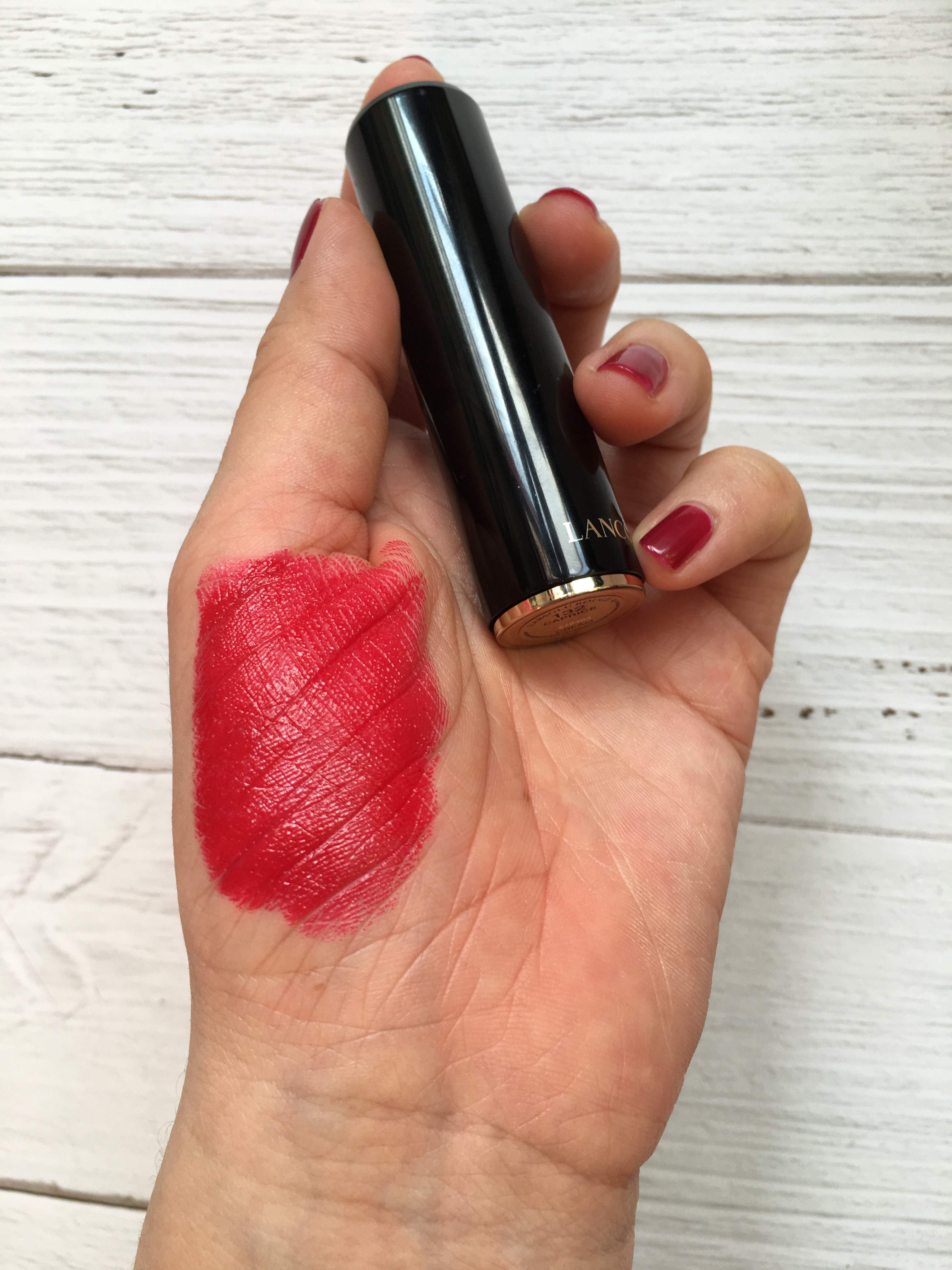 lancome七夕限定口红试色,lancome口红试色295