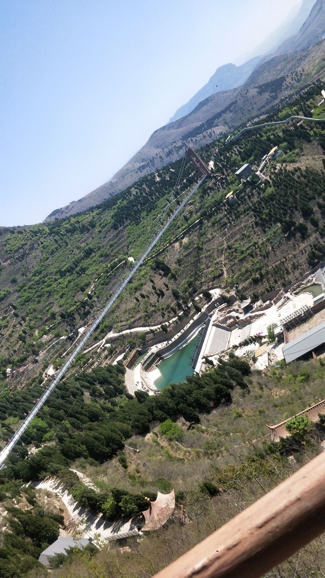 大石崮森林公园观景亭,打卡大石崮森林公园