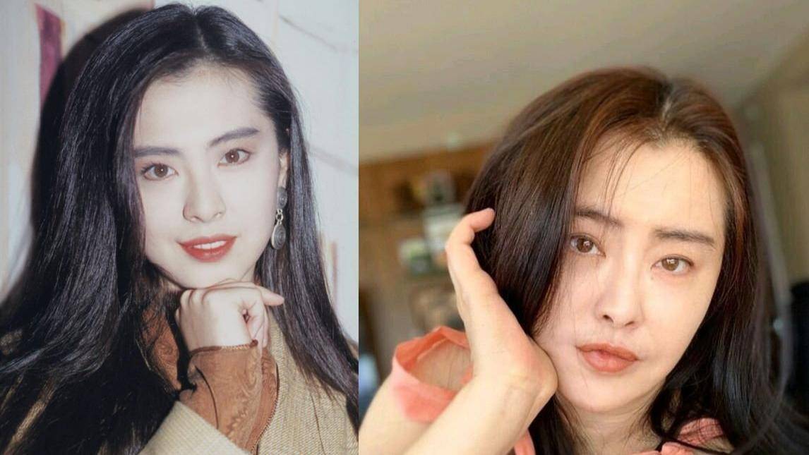 昔日美人王祖贤现身香港,一张照片变身港风女神王祖贤