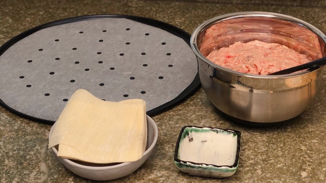 鲜虾云吞元宝型,猪肉虾仁鸡蛋三鲜馅馄饨正宗做法