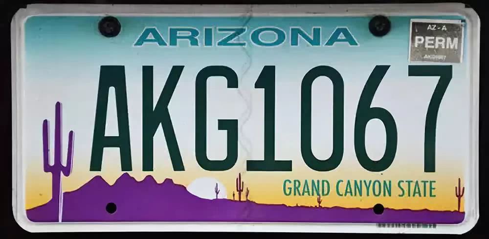 美国各省份的车牌,美国各大州车牌