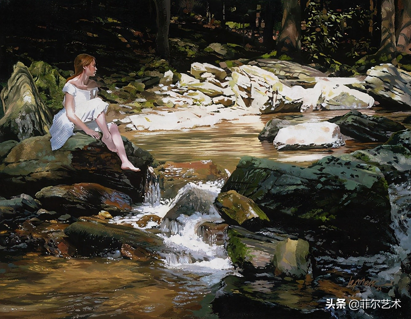 mellende油画作品欣赏,法国艺术家的超写实油画作品