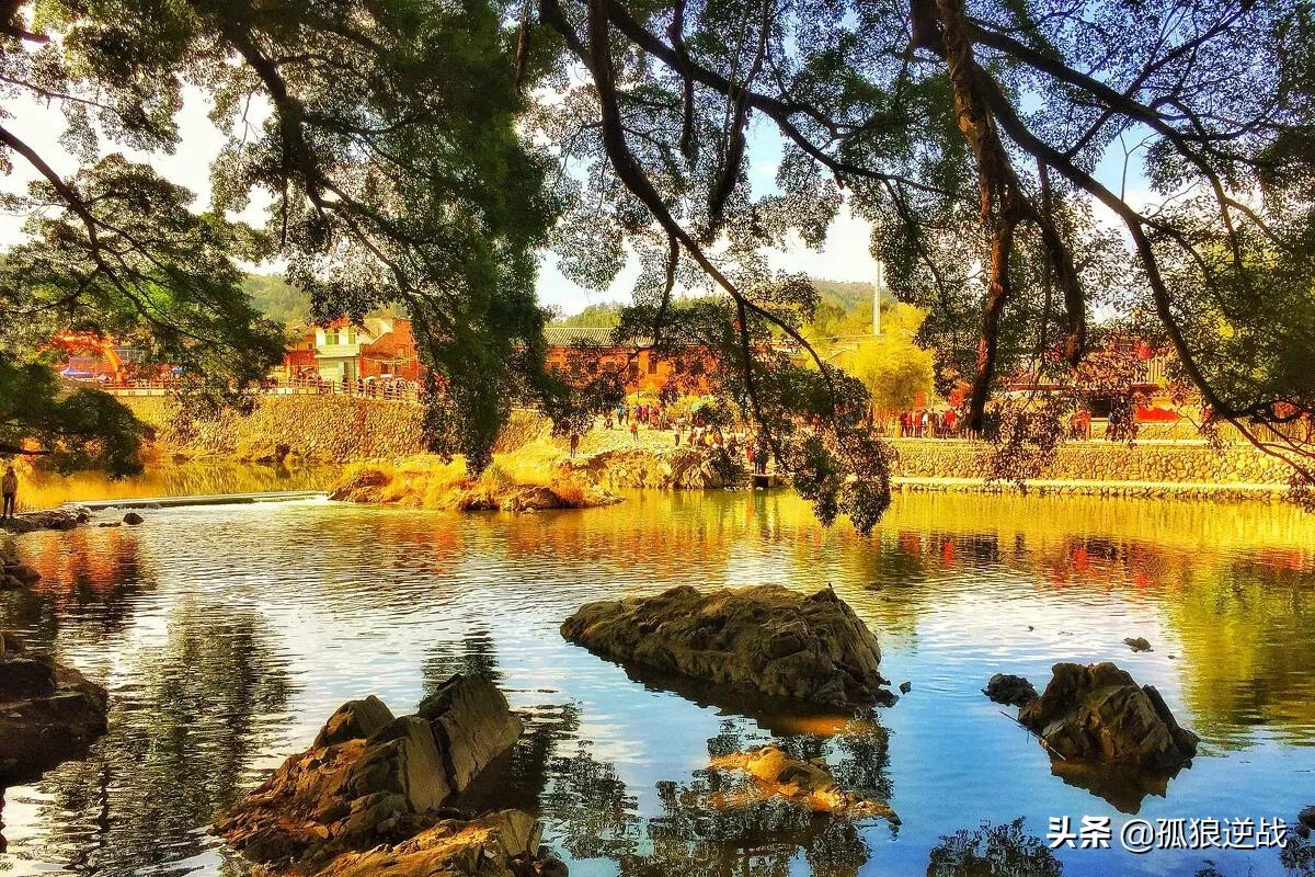 福建漳州南靖县云水谣景区,云水谣是漳州南靖的一个小镇