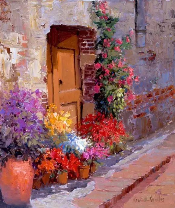 100张油画风景欣赏每一张都是顶配,100张风景油画初学者临摹