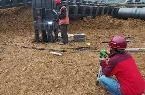 深基坑安全马道样板图,深基坑样板施工图解