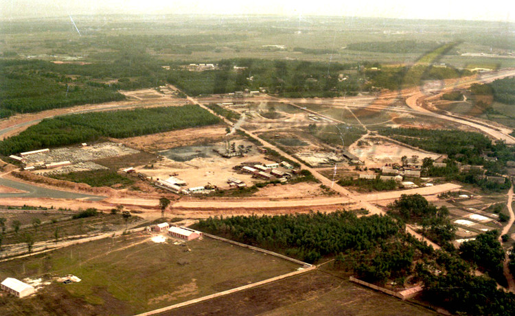 「北海往事」摄于1994的航拍图，告诉你当年的南珠广场长什么样