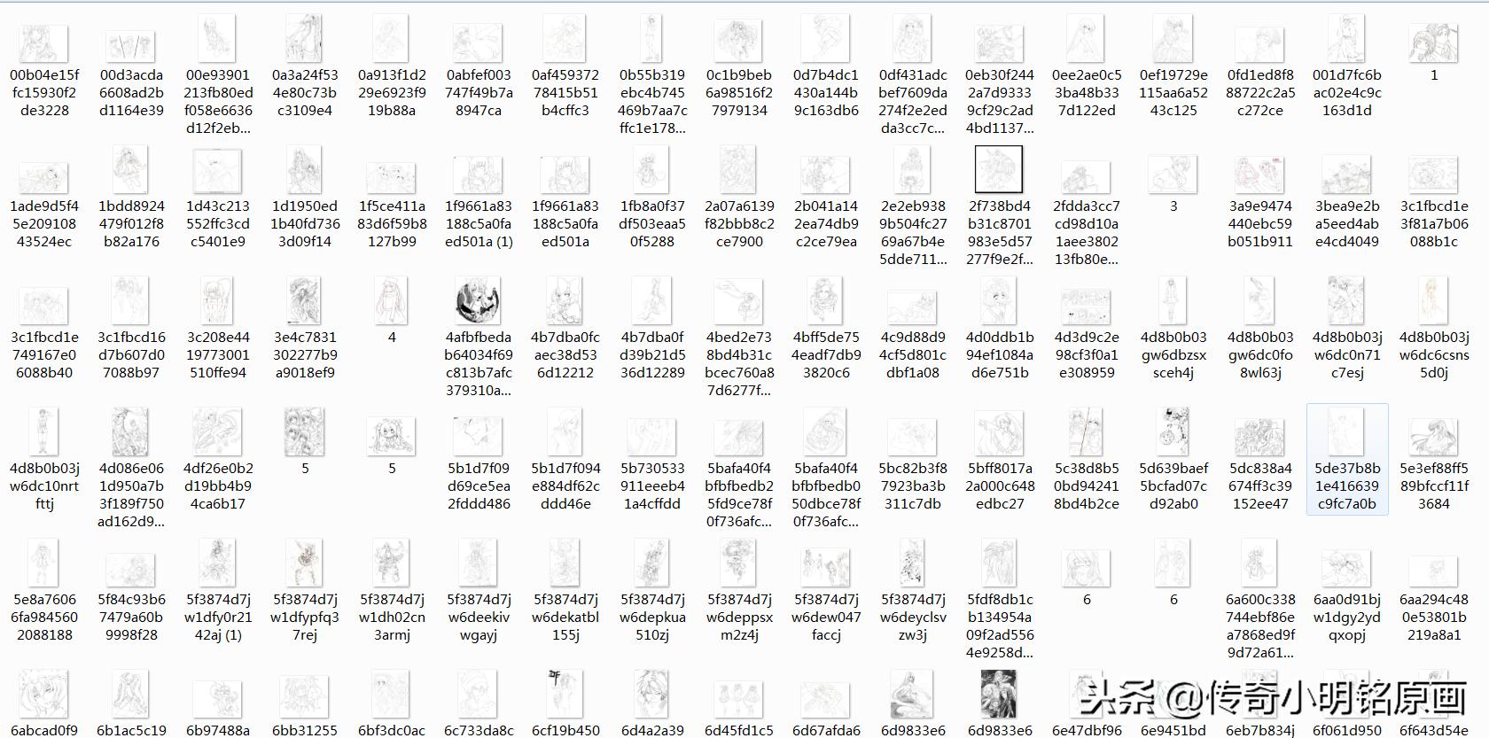 手绘动漫古风女生线稿简单,古风人物线稿教程零基础