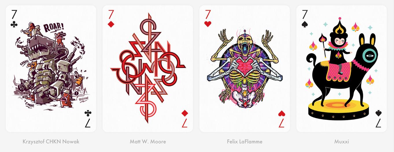 扑克牌广告创意教学,扑克牌创意海报