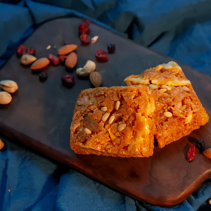 云南大理乳扇沙琪玛，酥松绵软，乳香四溢，好吃到停不下来