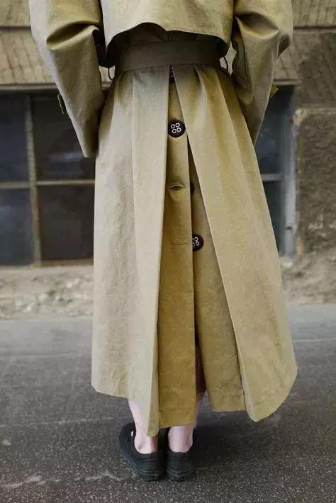 秋天买什么颜色风衣,冬天怎么挑选风衣