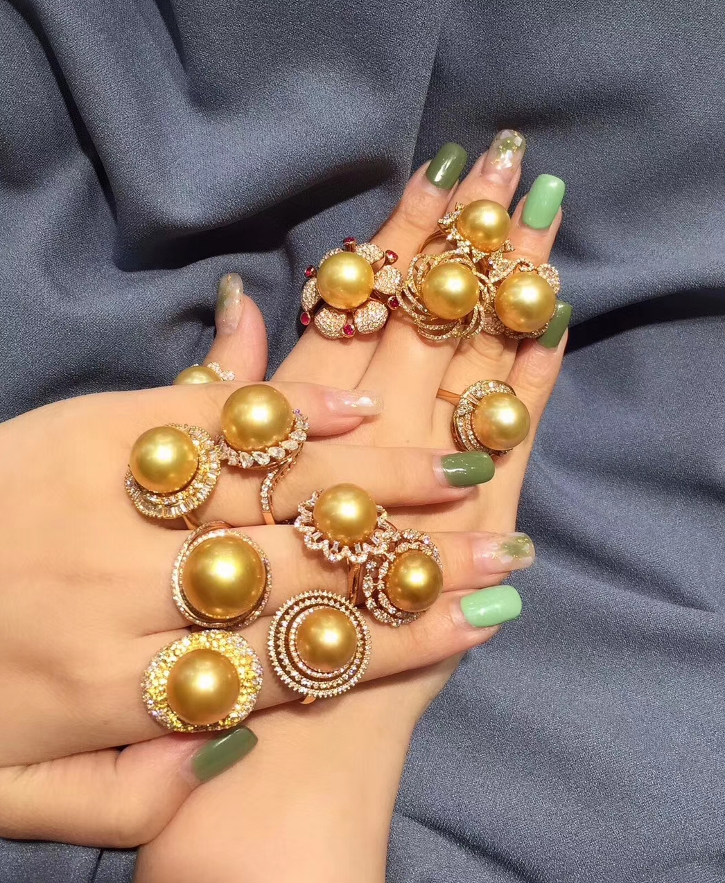 珍珠项链饰品推荐,适合年轻女孩戴的金首饰