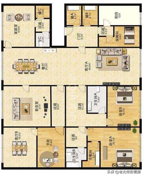 盘古大观一手毛坯房价,盘古大观豪宅设计