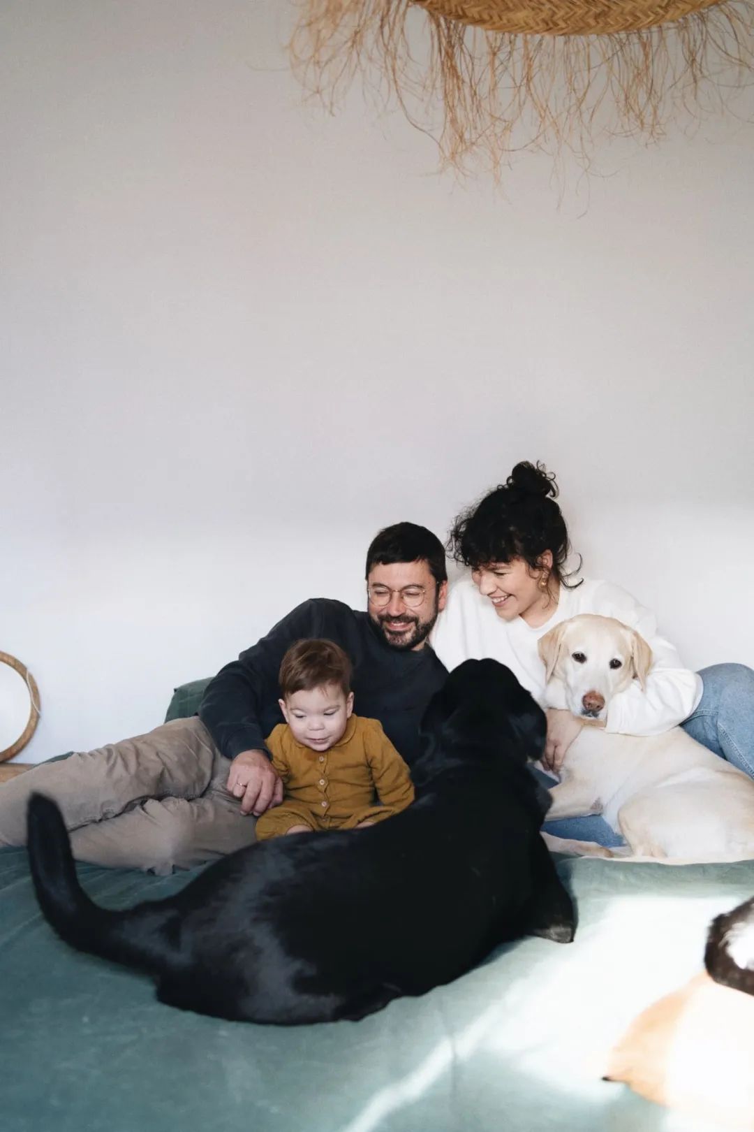 一家三口、猫狗双全，94㎡宜家风，爱了