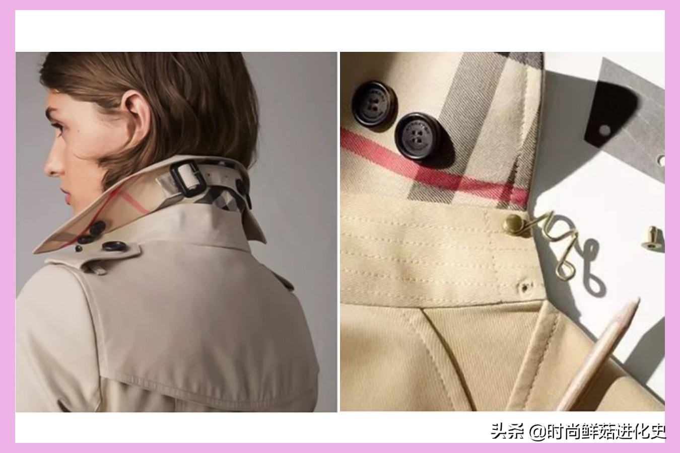 burberry风衣经典老款图片短款,经典不过时的burberry风衣