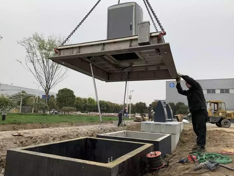 地埋式垃圾分类处理点,地埋式垃圾桶垃圾分类