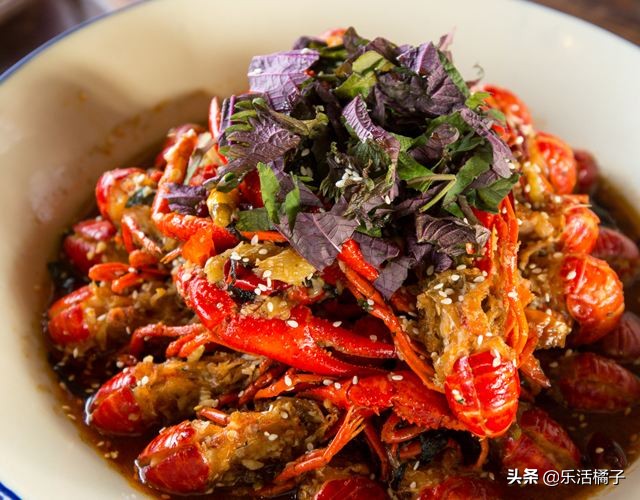 小龙虾最佳搭配的蔬菜,紫苏味小龙虾调料