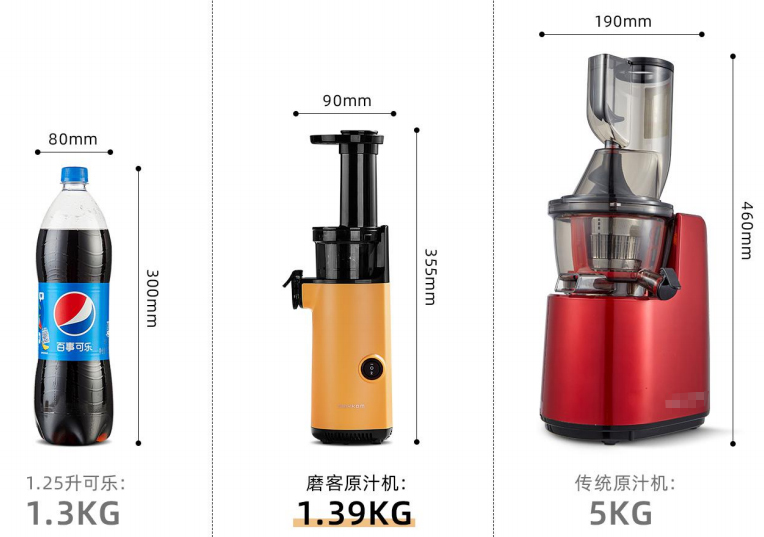 国产不加水榨汁机彻底火了！不加1滴水，97%的纯汁率，细腻0渣感