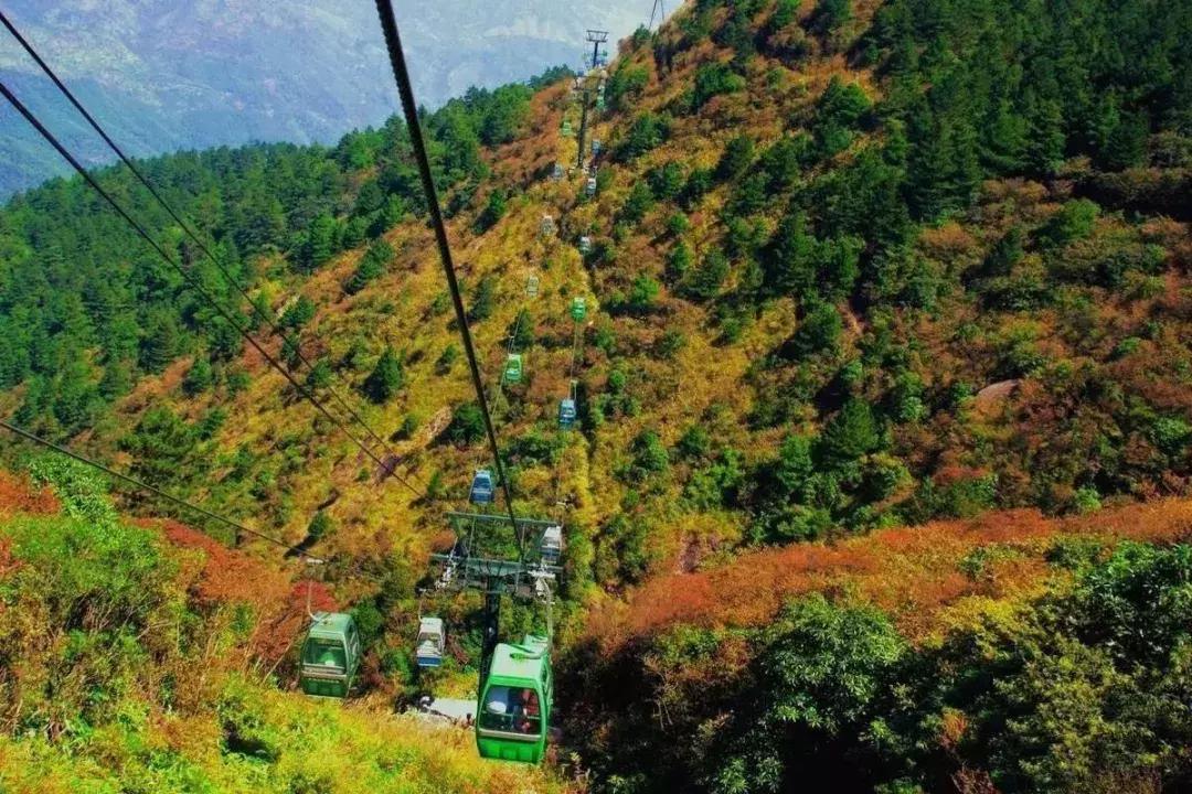 红叶热情似火,金铙胜景如画在醉美的季节遇见你!