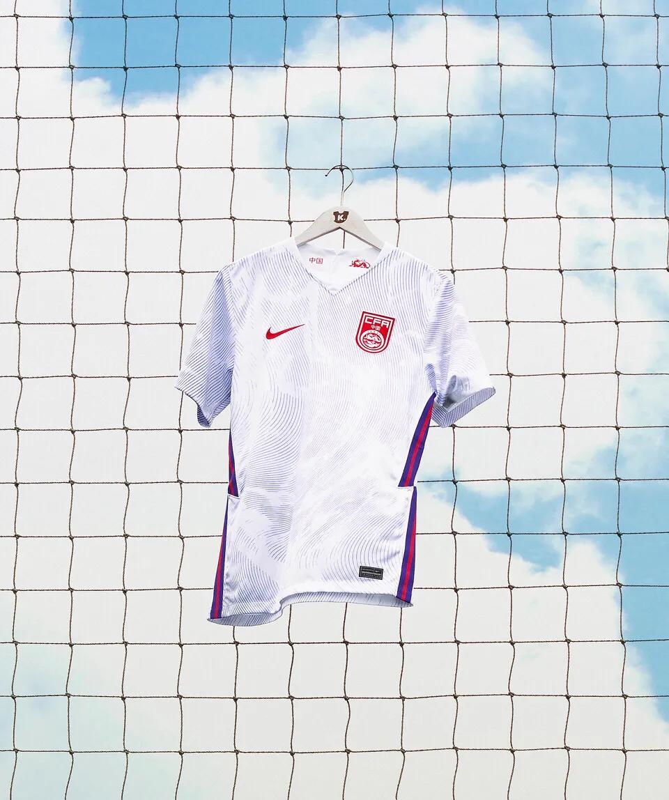 2021年中国足球国家队主客场球衣,2020中国国家队球衣