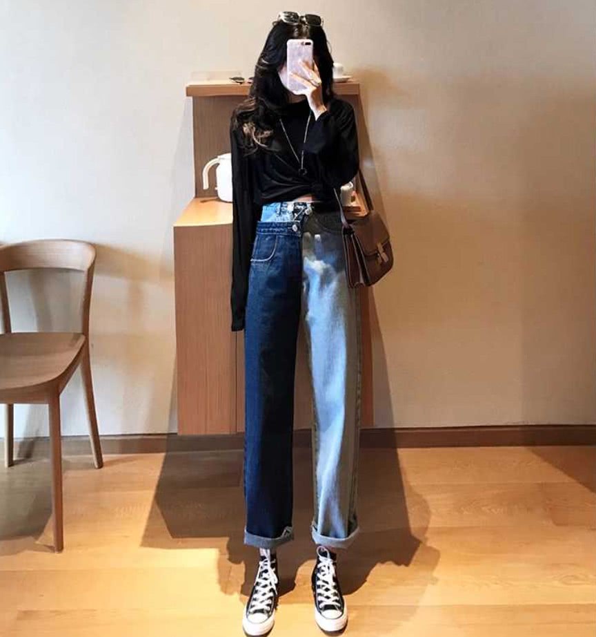 蓝色匡威搭什么裤子,蓝色匡威搭配啥裤子