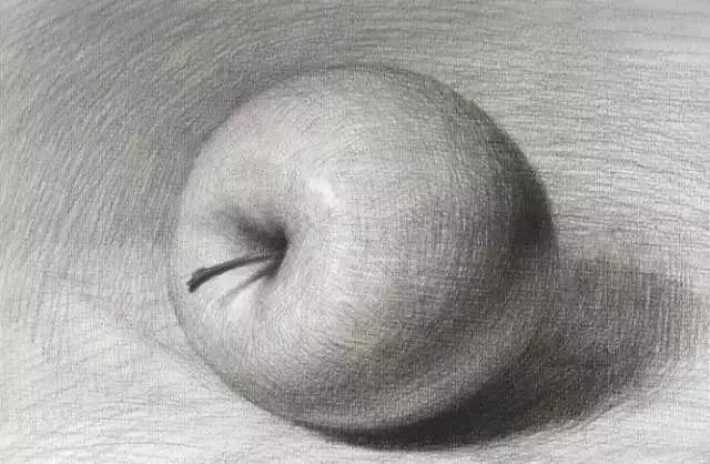 简单的以假乱真苹果怎么画,怎样画苹果简单好看