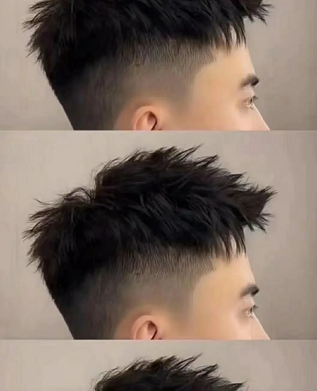 男生头发两边特别炸什么原因,男生头发粗硬鬓角会炸