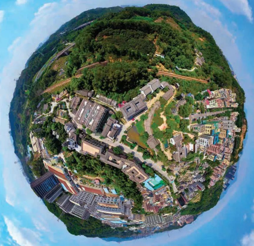 领略甘坑客家小镇风景,深圳必打卡的古镇甘坑客家小镇