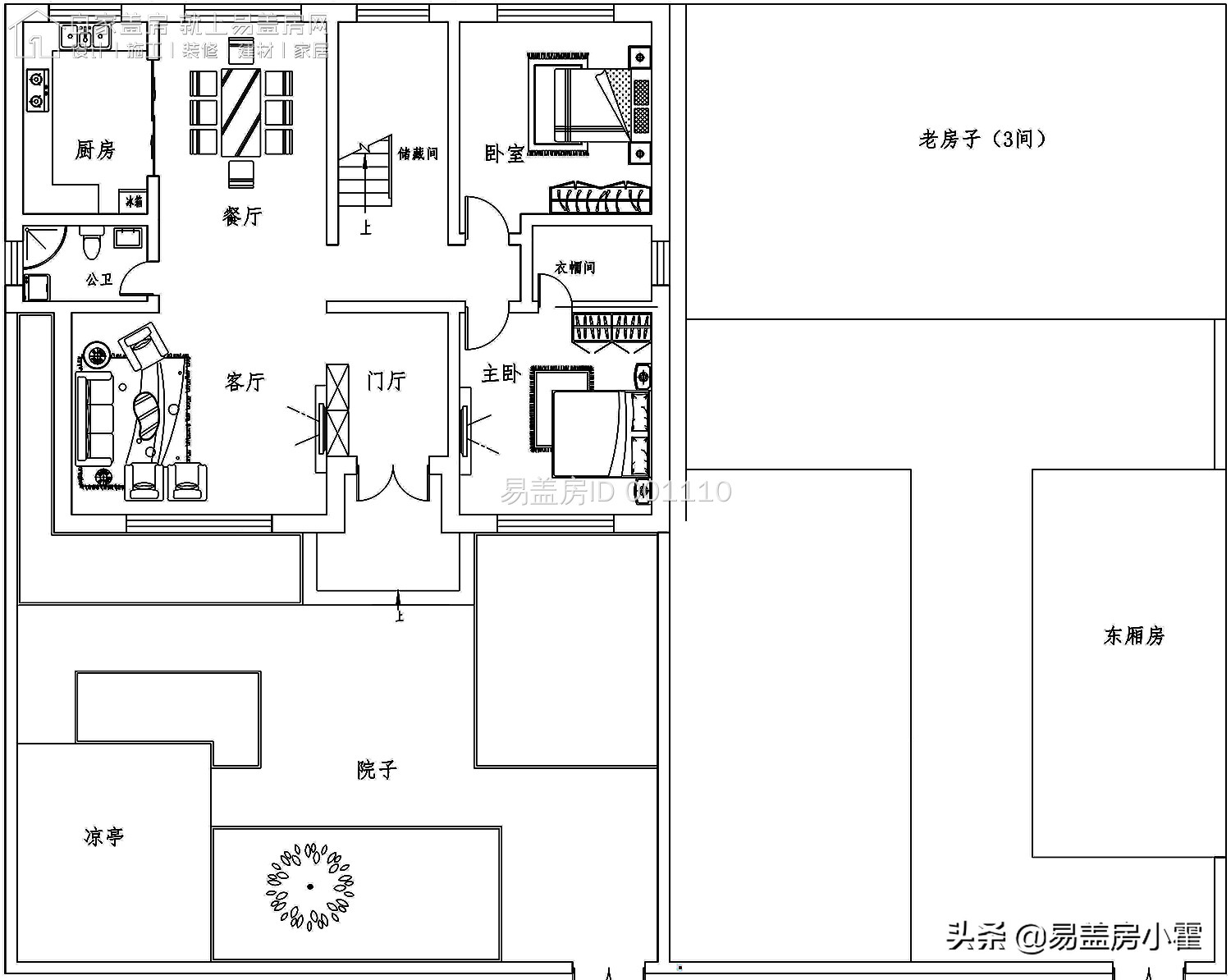 农村自建房2层欧式别墅设计,面宽10米欧式风格二层小别墅