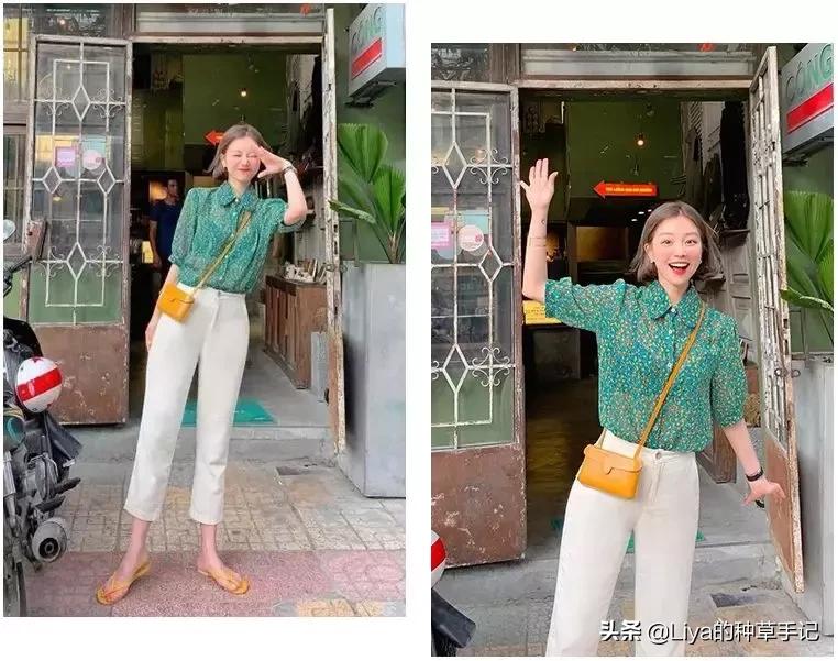 2019小白裤这样穿时髦优雅又简单,2019流行的小黑裤