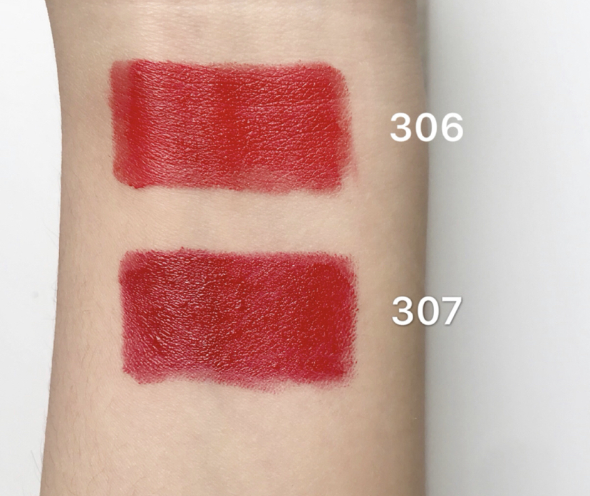 纪梵希色号推荐307石榴红,纪梵希306326
