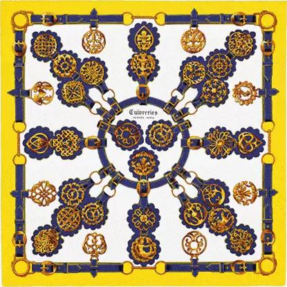 爱马仕丝巾贵的原因,爱马仕丝巾白标和黑标区别