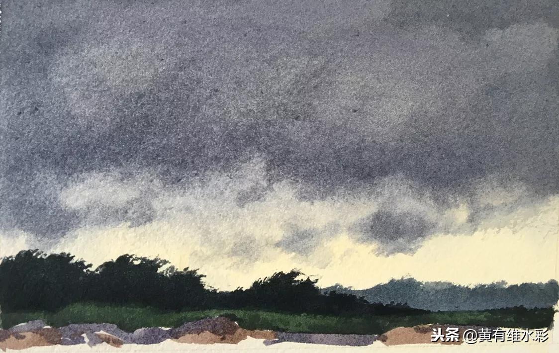 画云100种画法,零基础学画云朵怎么画好