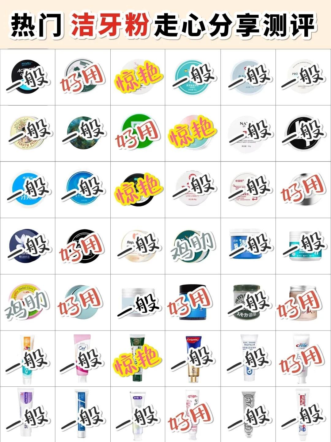 牙齿美白的国货之光,平价牙粉美白去黄测评