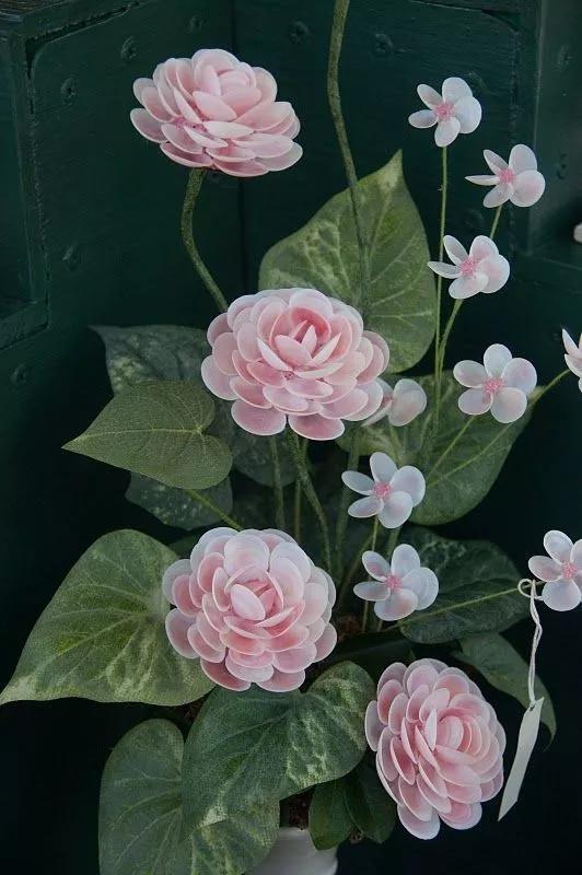 海边捡的贝壳可以做什么手工,贝壳创意手工种花