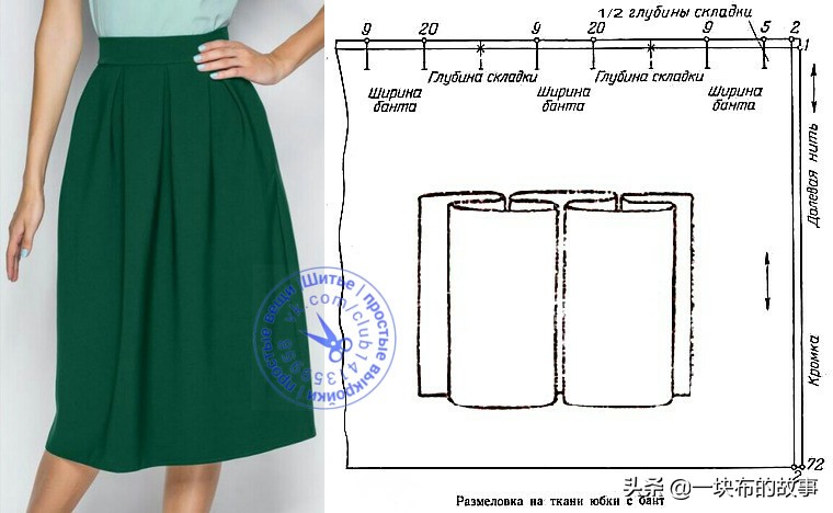 各种半身裙款式及裁剪方法,亚麻半身裙的裁剪方法