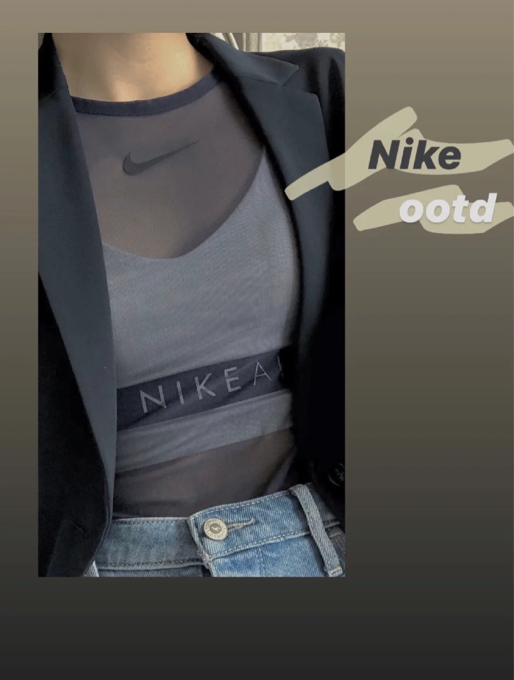 健身房穿搭不重样，Nike联名运动内衣开挂了