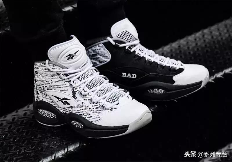 艾弗森球鞋对比现在的球鞋,艾弗森球鞋aj4boa