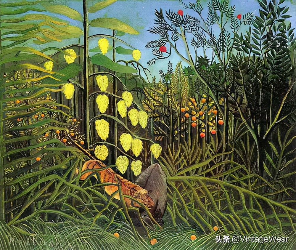 亨利卢梭丛林系列创作时期,亨利卢梭丛林幻想