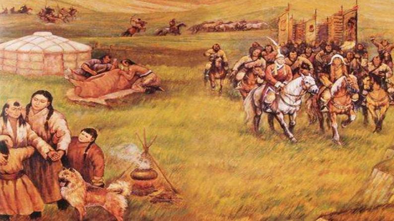 除了猎犬还有猎鹰、猎豹，从《元世祖出猎图》看蒙古的狩猎文化