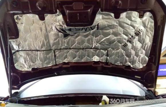 星瑞引擎盖隔音隔热棉,汽车发动机舱隔音隔热棉有什么用