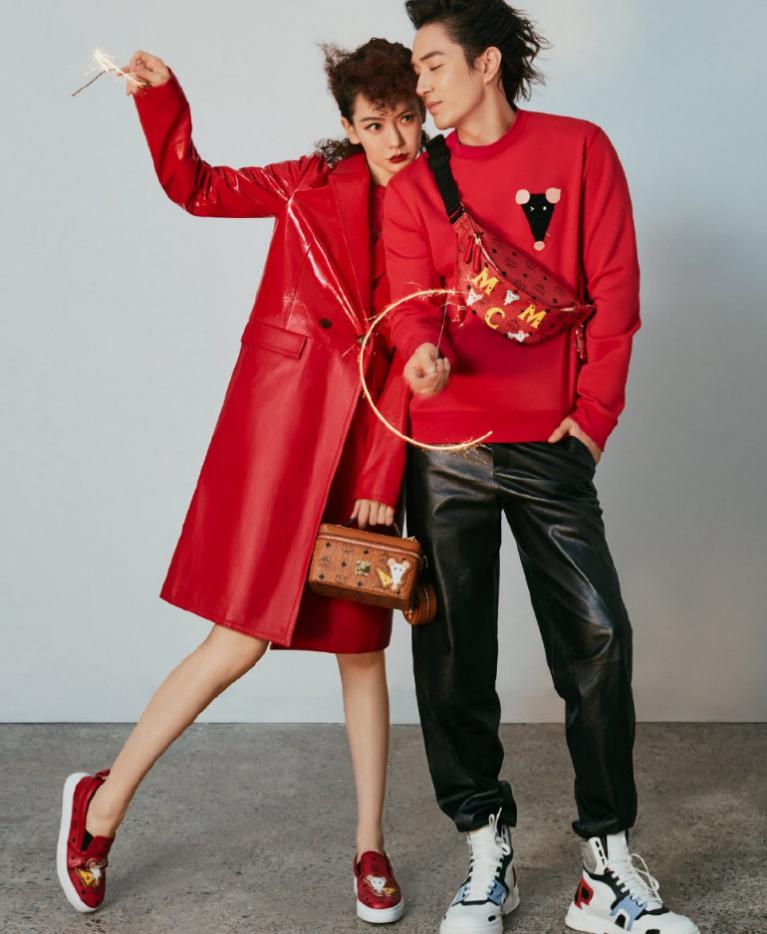 mcm赵露思同款,mcm包赵露思