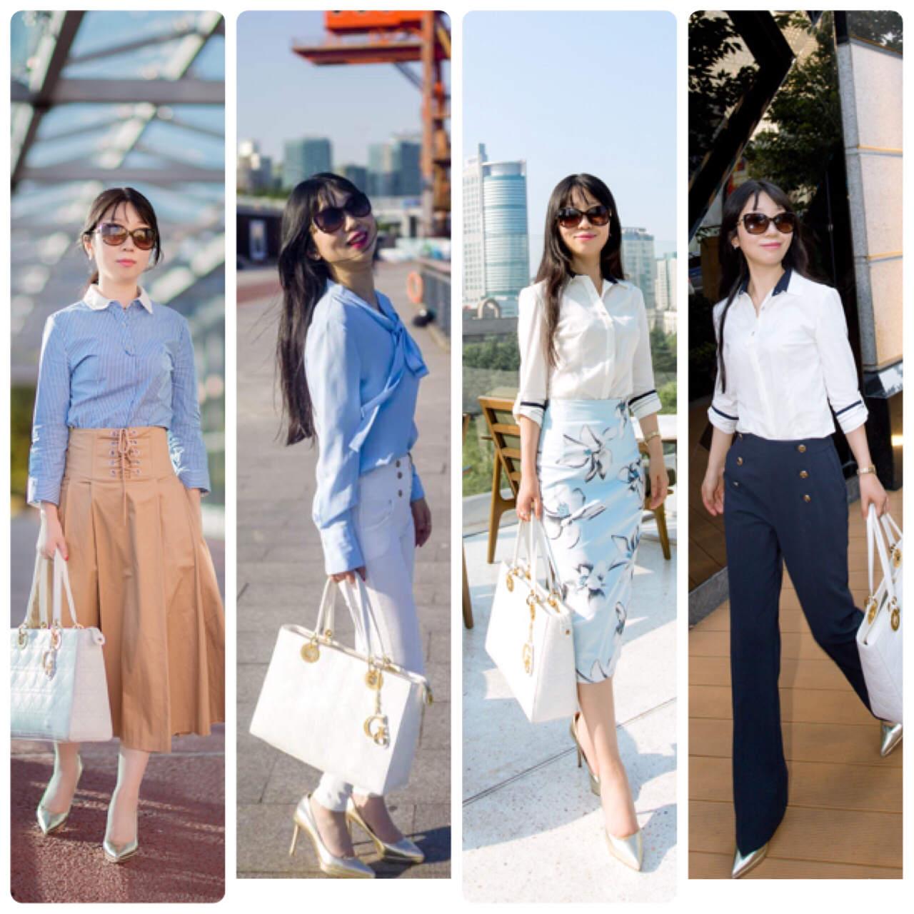 职场穿搭最常见的搭配原则是,职场穿搭范本这样穿一周不重样