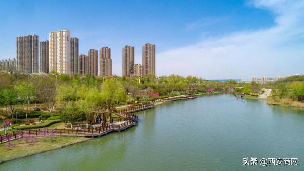 碧桂园“浐灞双星”闪耀||于城市浮尘中筑一处世外桃源