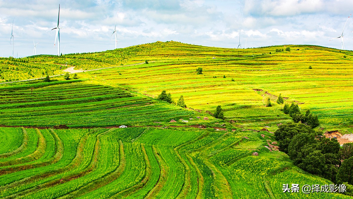 中国十大最美公路张北,张北草原天路路线图高清版大图