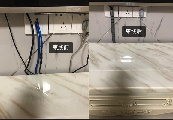 电视线很乱怎么隐藏,乱七八糟的线怎么收纳