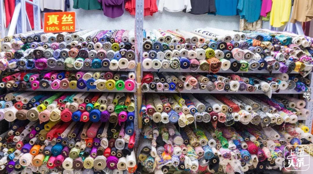 火到国外的小商品,老上海面料批发市场