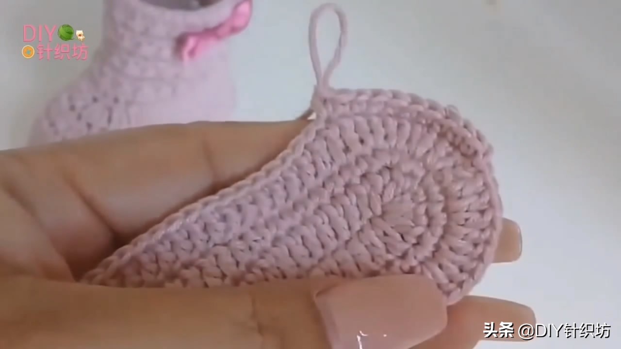 童鞋毛线鞋编织教程全过程,毛线童鞋钩织教程
