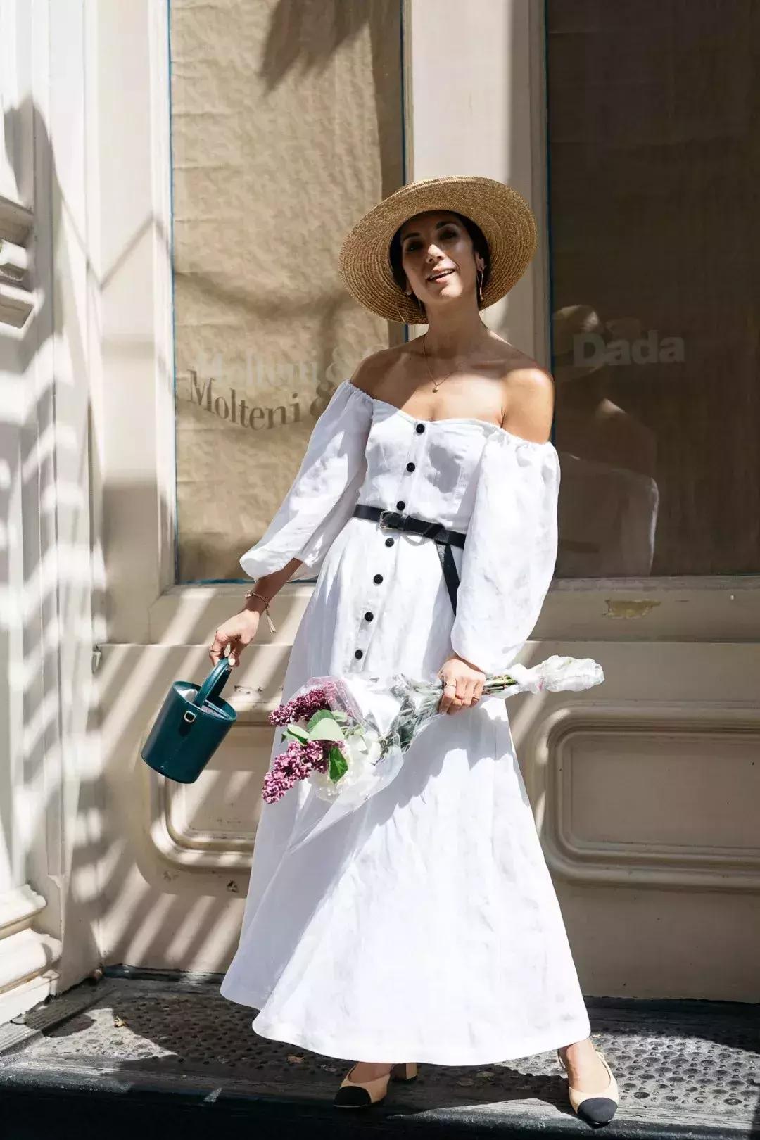 夏天亚麻显瘦气质套装,今夏流行穿亚麻高级爆了